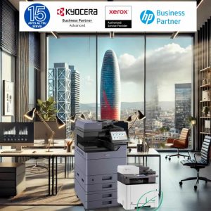 Mejor renting de impresoras en Barcelona para pequeñas oficinas