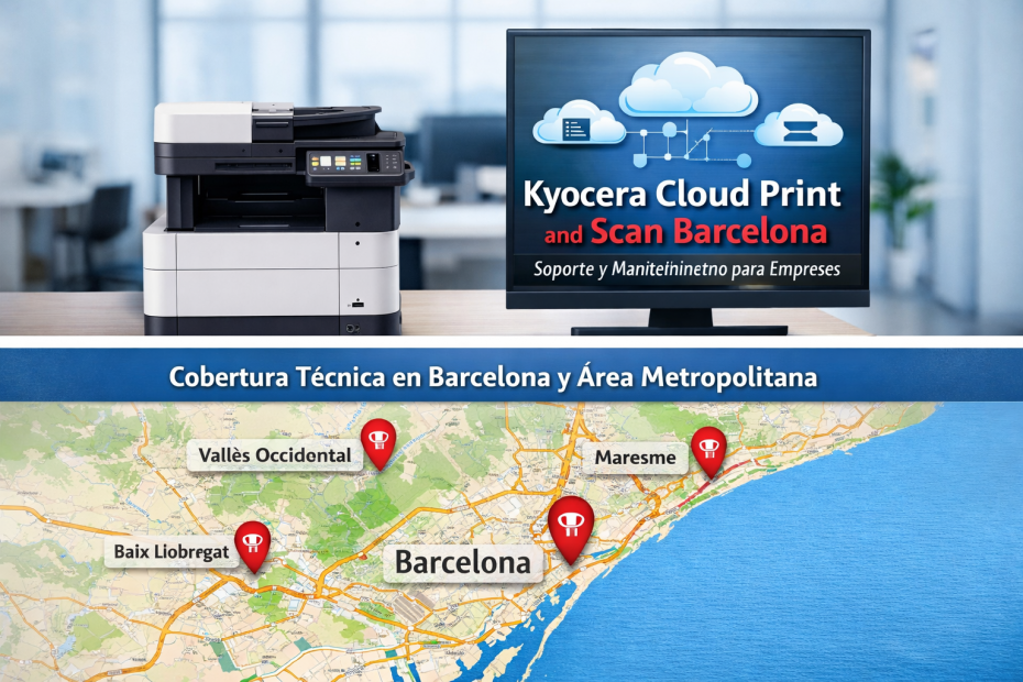 Kyocera Cloud Print and Scan Barcelona